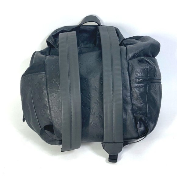 LOUIS VUITTON M43680 Monogram shadow Discovery Backpack Leather Black - Picture 8 of 16